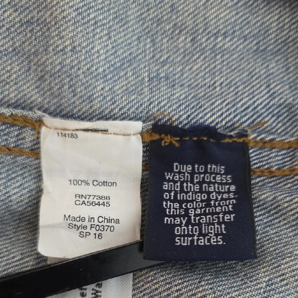 Madewell Classic Blue Jean Jacket Size S - Picture 7 of 9